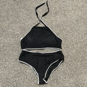 2piece NWT halter bathing suit